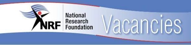 The National Research Foundation Vacancies