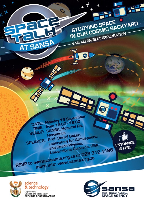 Space Talk at SANSA - Studying Space In Our Cosmic Backyard