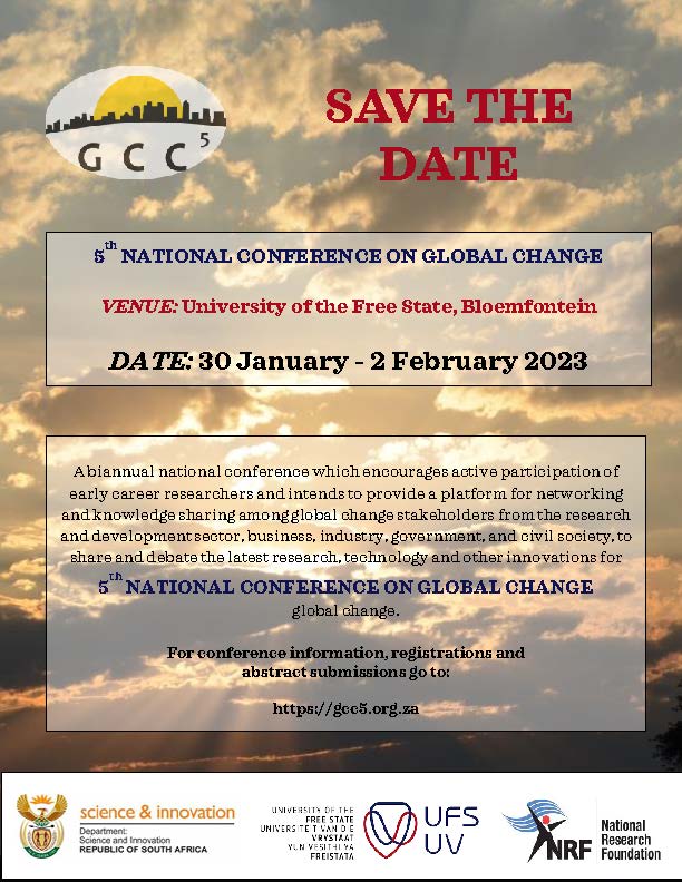 5th NATIONAL CONFERENCE ON GLOBAL CHANGE