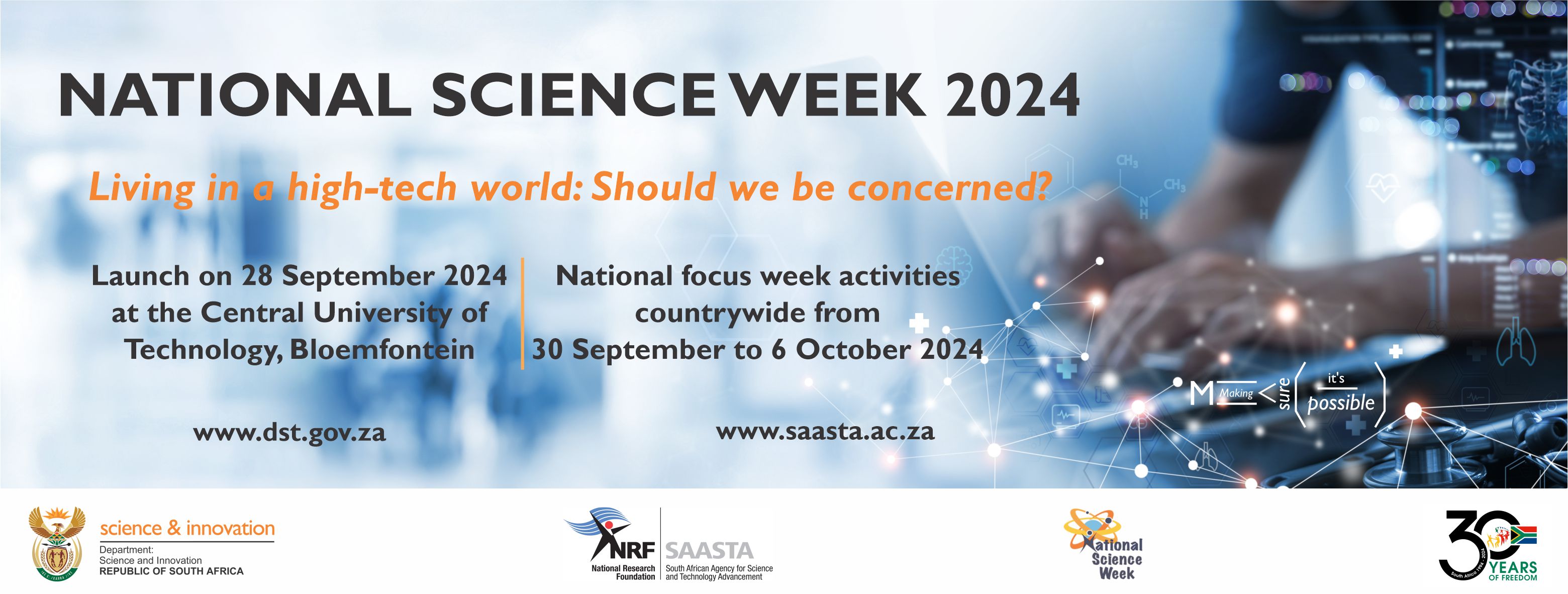 Minister Nzimande to launch National Science Week 2024 in Bloemfontein
