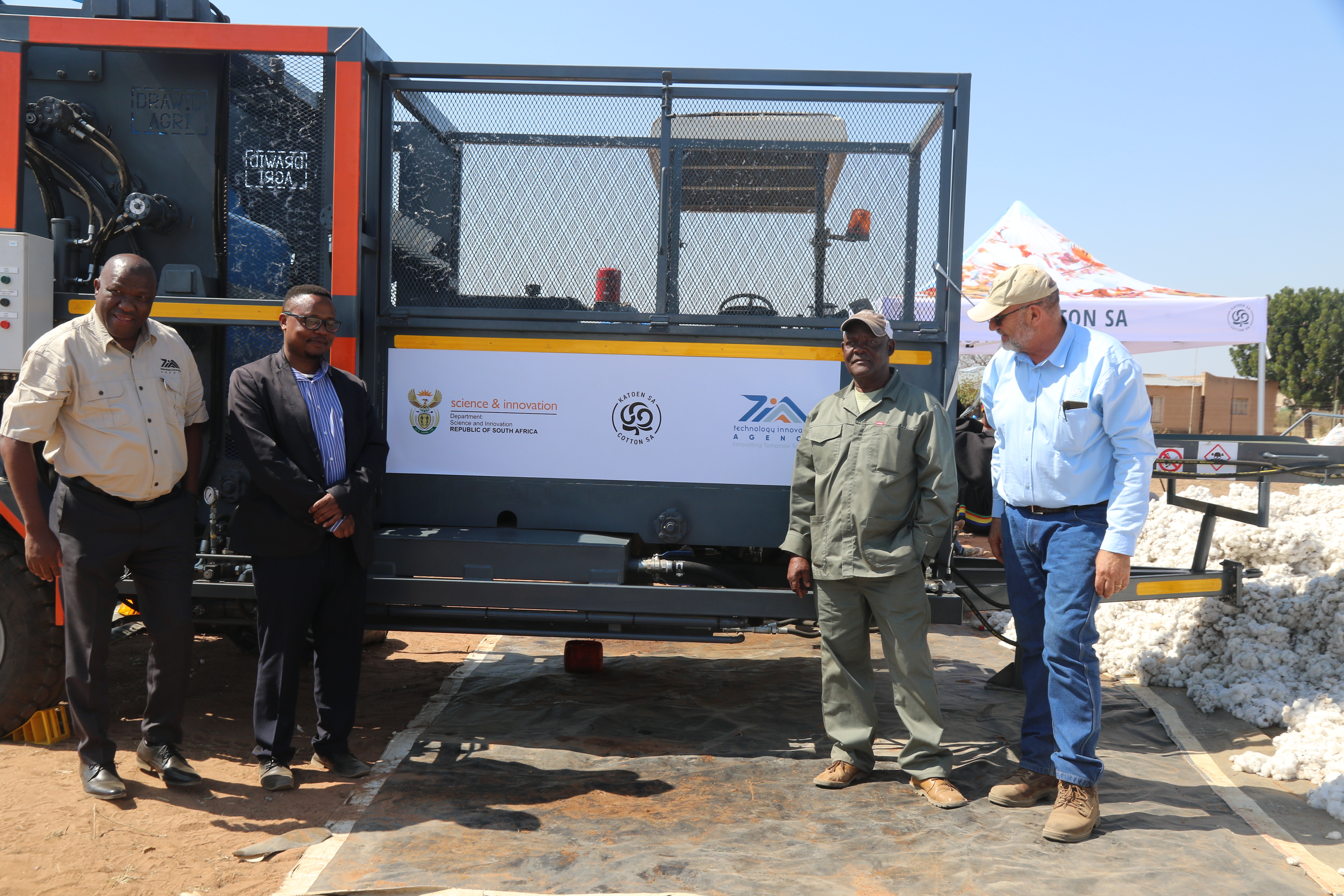 Cotton balers usher in a new technological era for small-scale cotton farmers