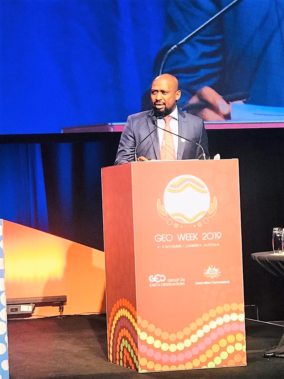 Deputy Minister Manamela addresses Earth observations summit in Australia