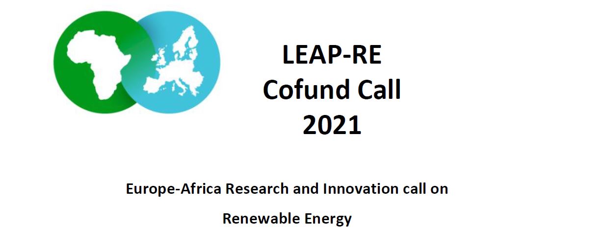 LEAP-RE Call for Proposals: Joint Africa-Europe Renewable Energy Projects