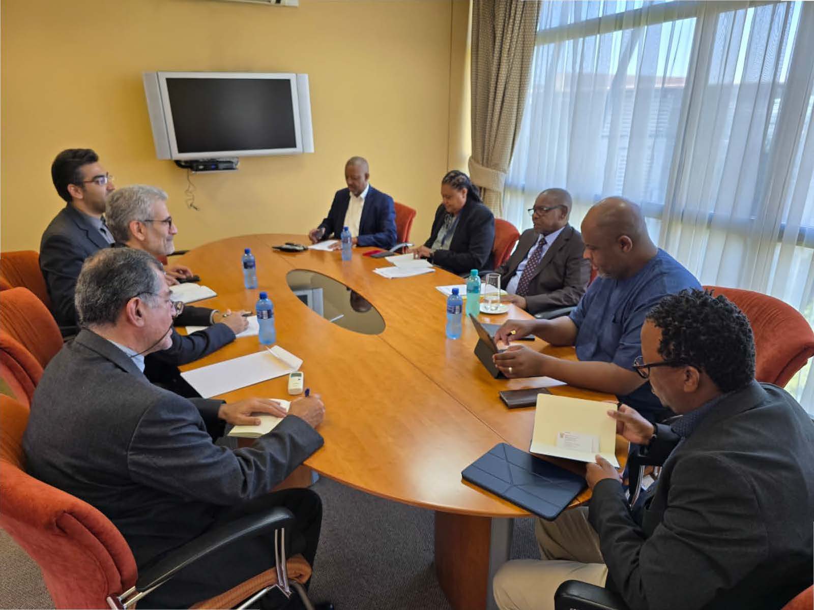 MINISTER NZIMANDE HOSTS, HE, MR.MANSOUR SHAKIB MEHR, IRANIAN AMBASSADOR TO SOUTH AFRICA - DATE: 7 MARCH 2025