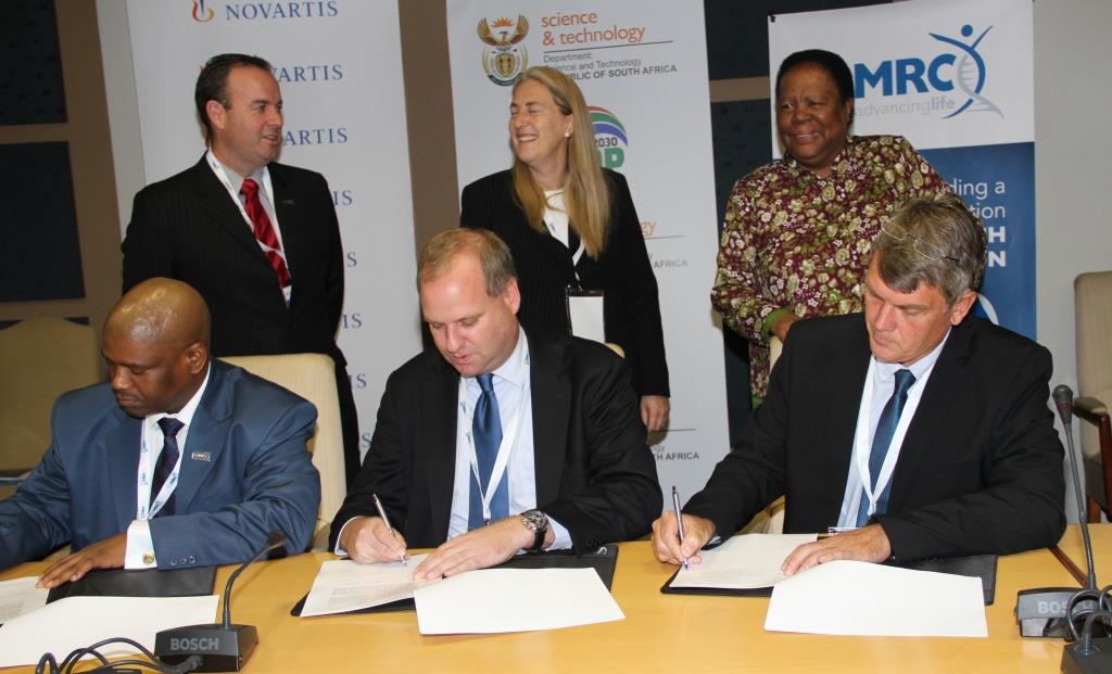 Research partnership with Novartis hailed as significant step to building capacity in Africa