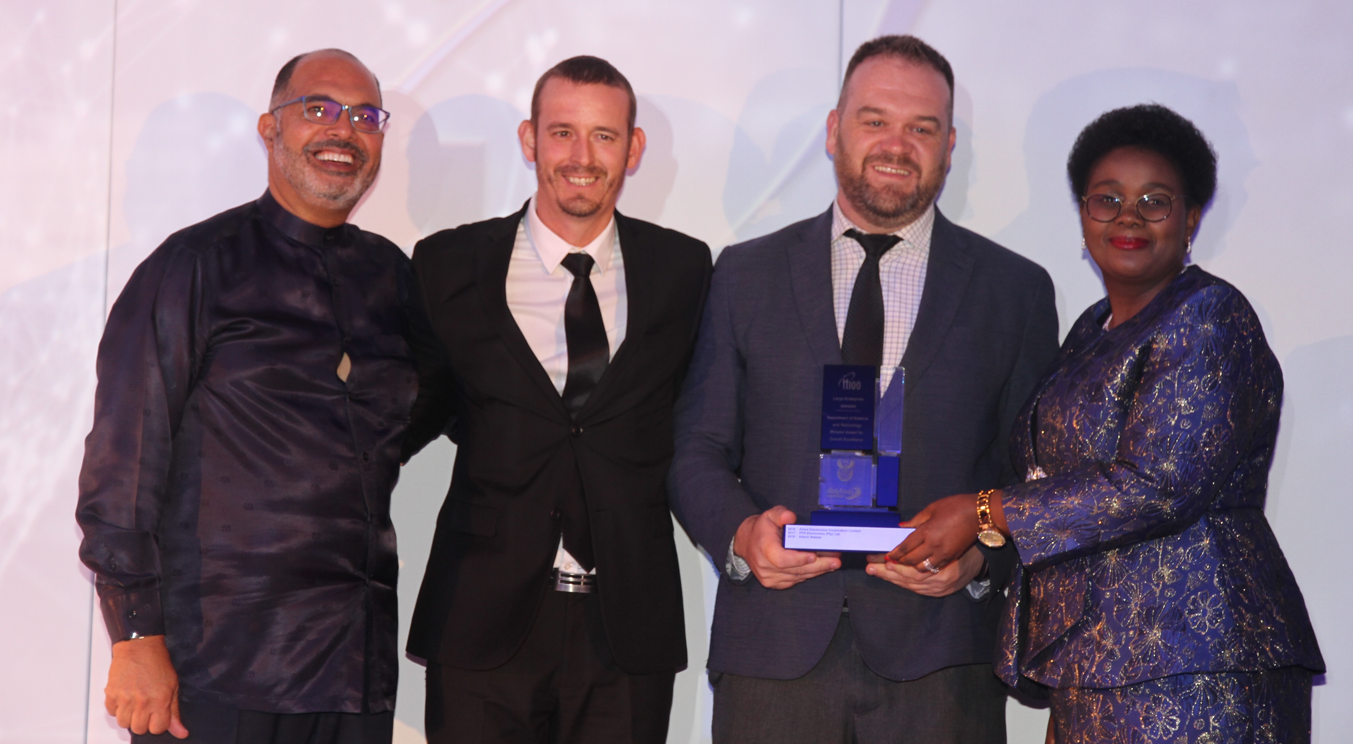 Minister encouraged by locally conceived and developed products displayed at the TT100 Awards