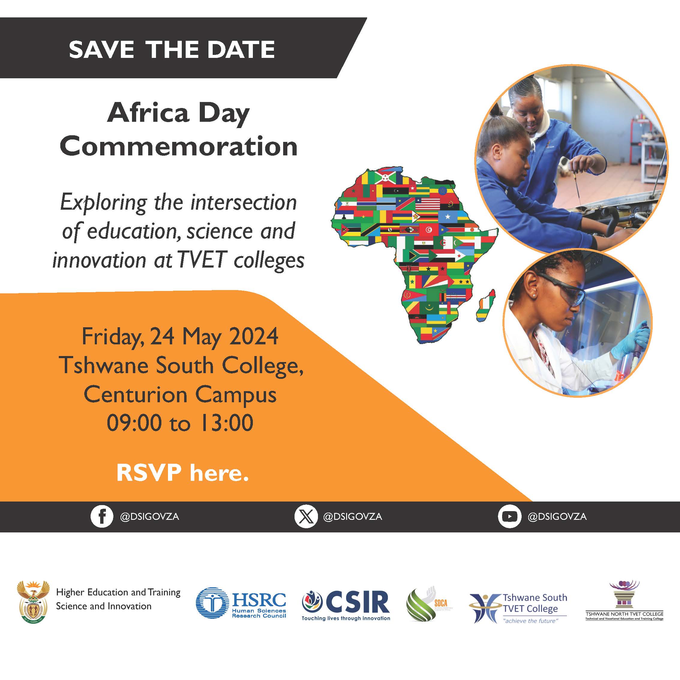 SAVE THE DATE Africa Day Commemoration
