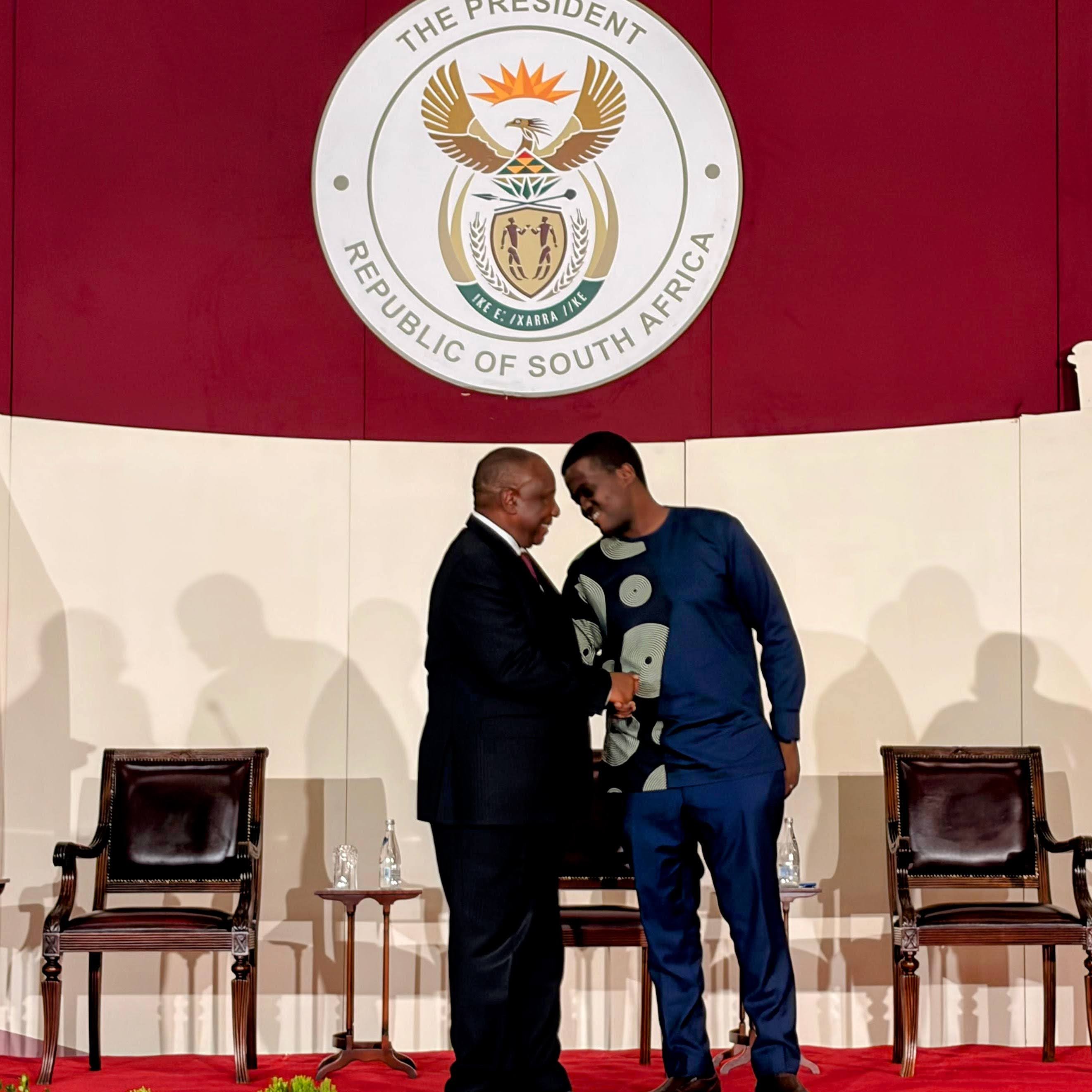 Prof Marivate National Order
