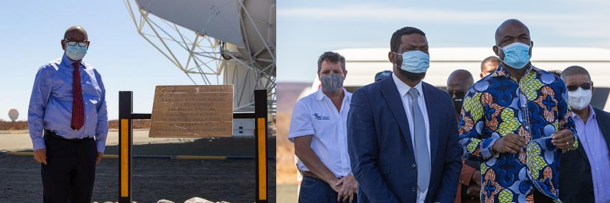 Minister Nzimande visits SKA site, home to global astronomy project