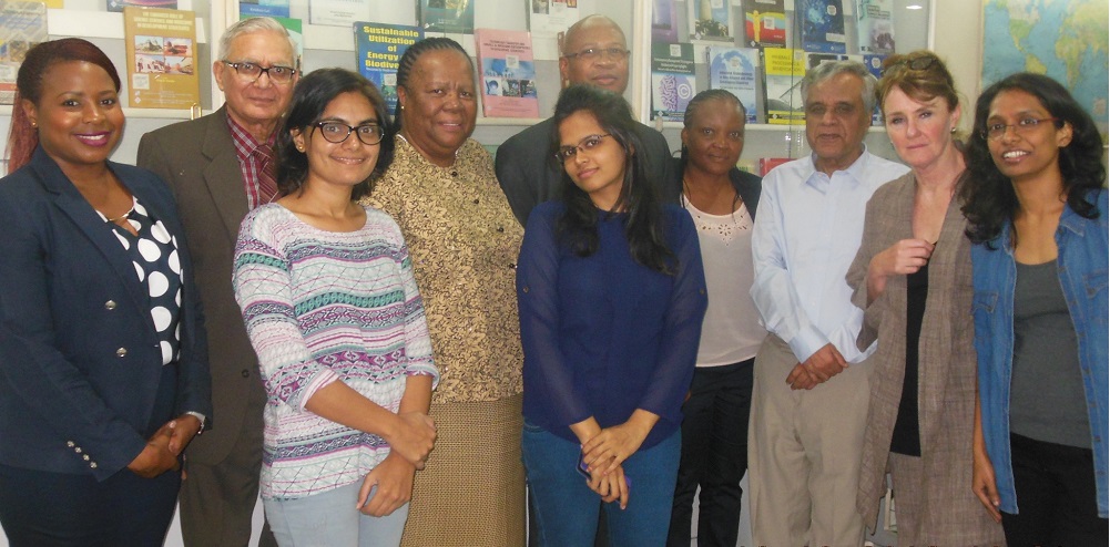 Minister Pandor visits NAM science centre in India
