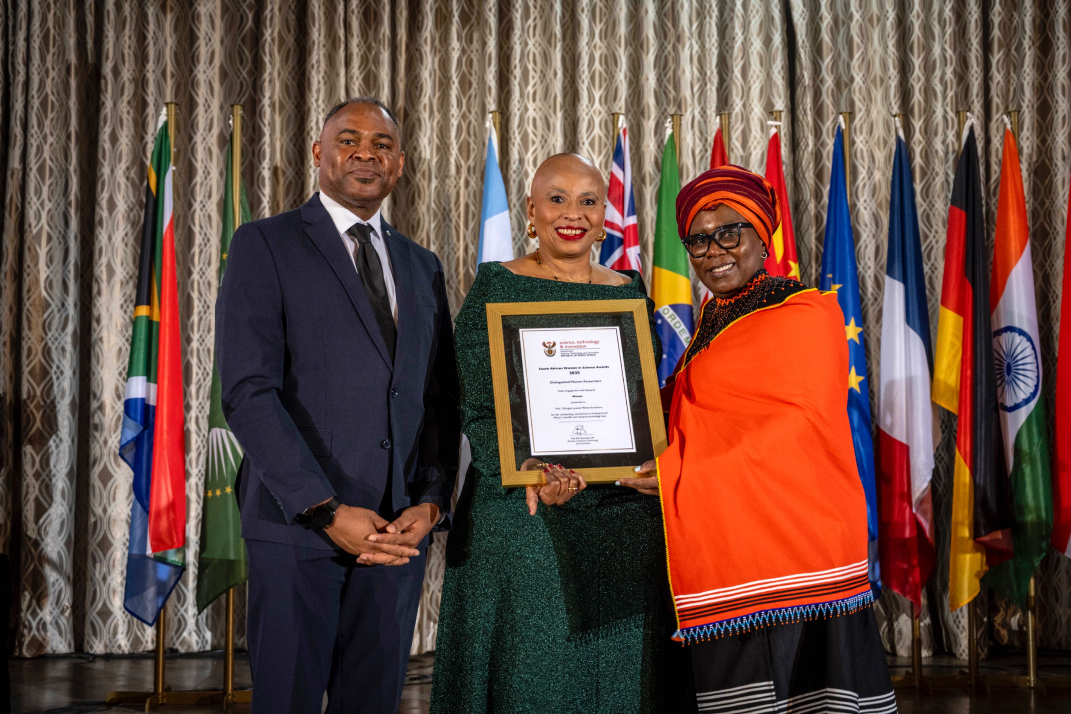 DSTI announces winners of the 2025 South African Women in Science Awards