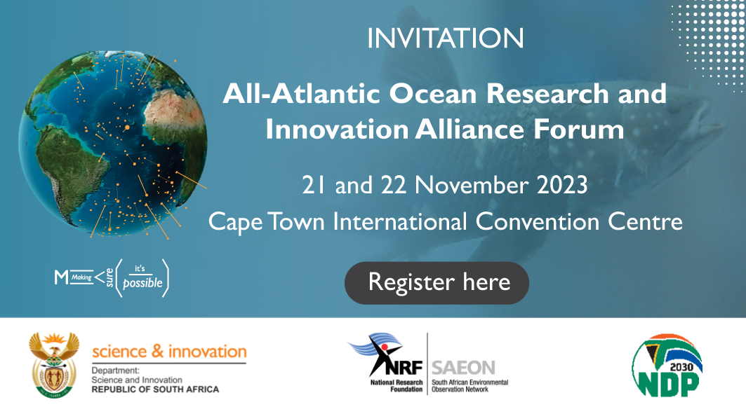 All-Atlantic Ocean Research and Innovation Alliance Forum (AAORIA) invitation