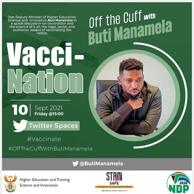 TWITTER SPACE ENGAGEMENT ON COVID-19 VACCINATION