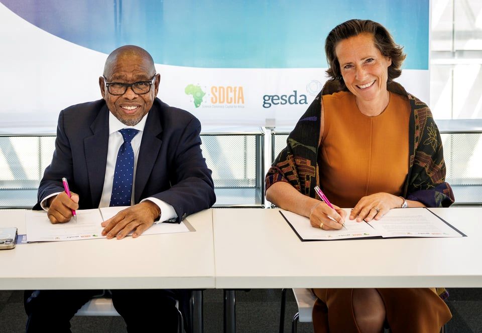Statement on the occasion of the signing of a letter of intent between the South African Department of Science, Technology and Innovation (DSTI) and the Geneva Science Diplomacy Anticipator (GESDA)