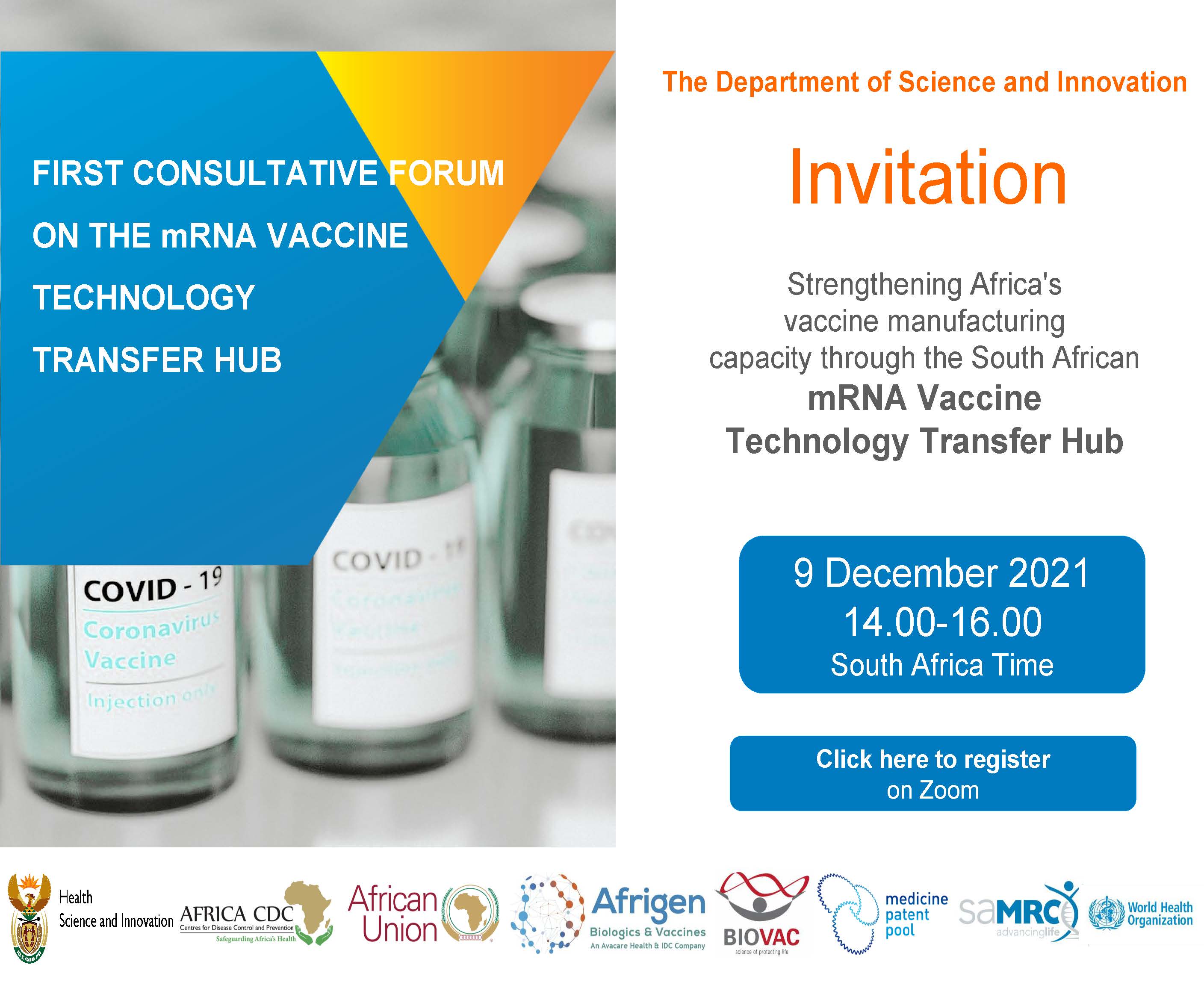 First open forum to discuss Covid-19 vaccine manufacturing in SA