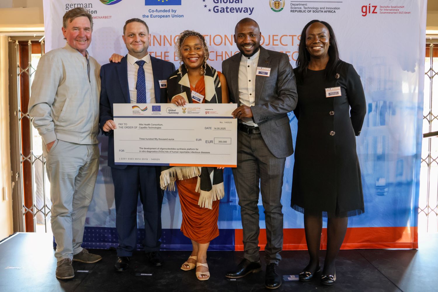 The European Union and the Federal Republic of Germany awards R42 million to South African pioneering biotech projects