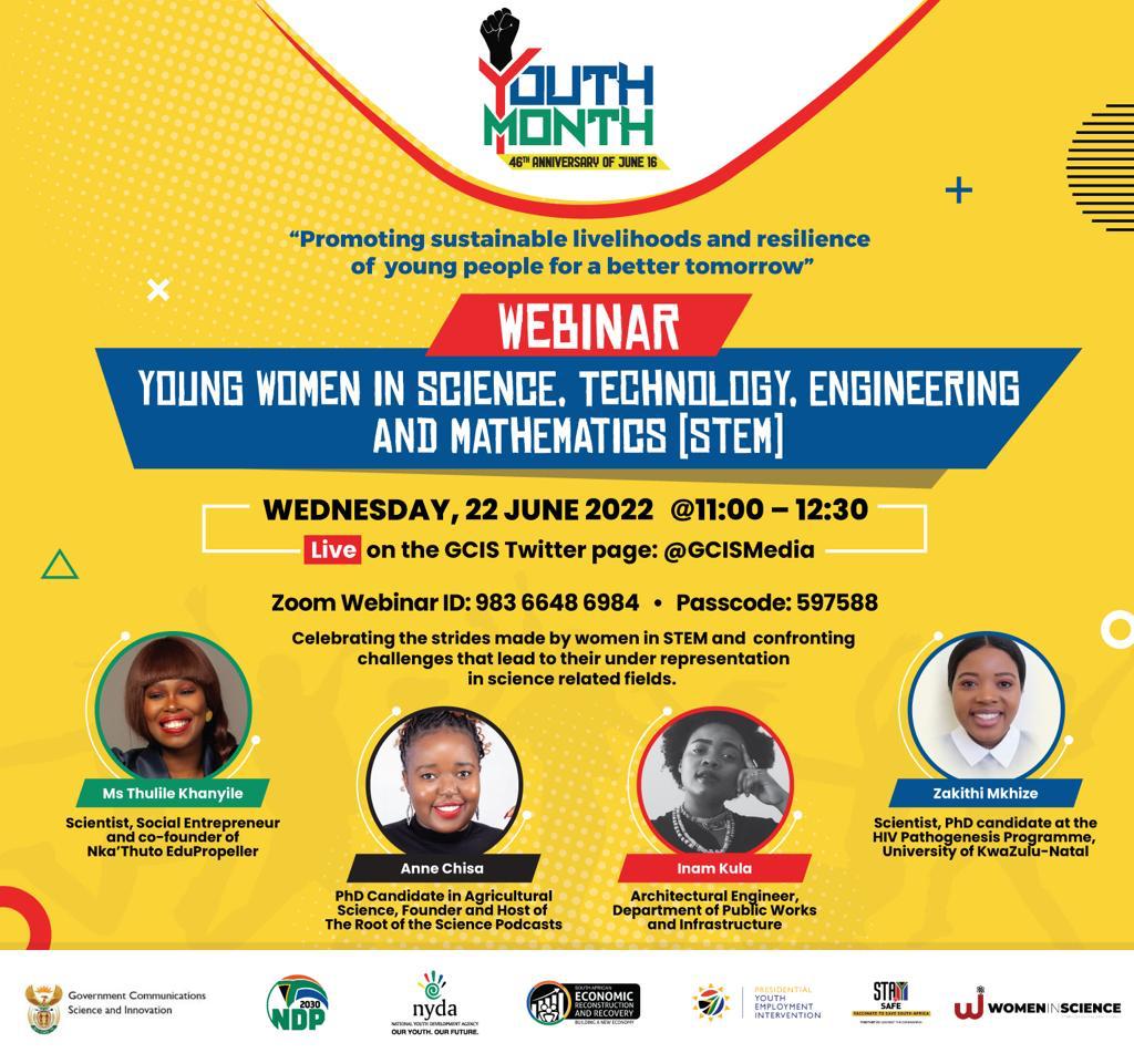 WEBINAR ON YOUNG WOMEN IN SCIENCE, TECHNOLOGY, ENGINEERING AND MATHEMATICS