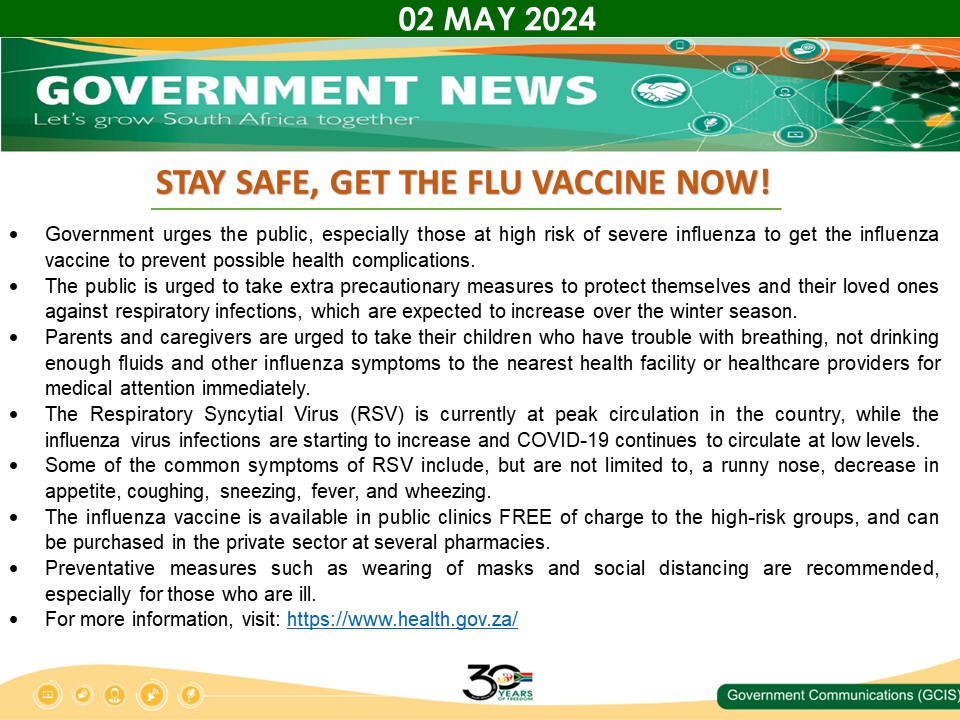 Government Messages of The Day-02 May 2024
