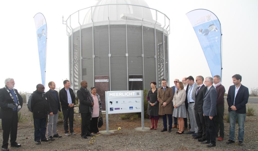Inauguration of the MeerLICHT telescope