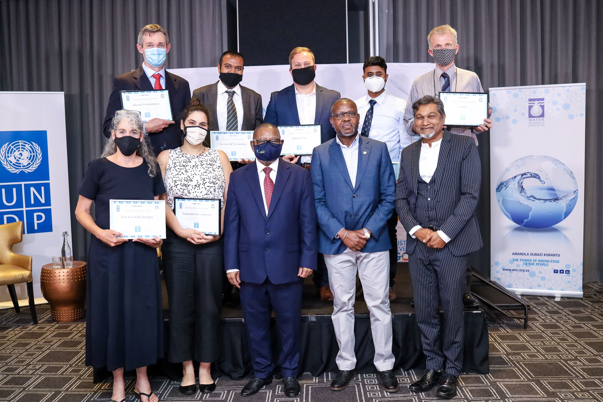 UNDP and WRC award R3 million to water innovators to build and improve innovations