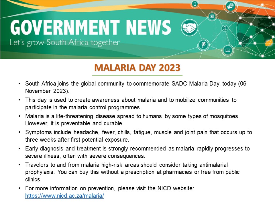 Government Messages of The Day-06 November 2023
