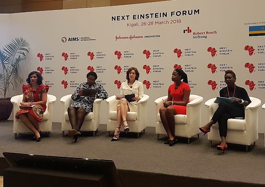 Minister Kubayi-Ngubane attending Next Einstein Forum in Kigali