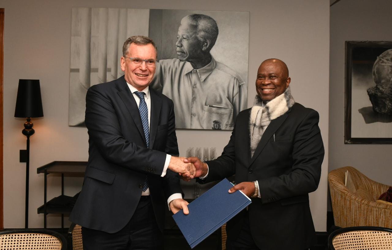 South Africa signs vaccine development and production financing agreement with Germany's KfW Development Bank