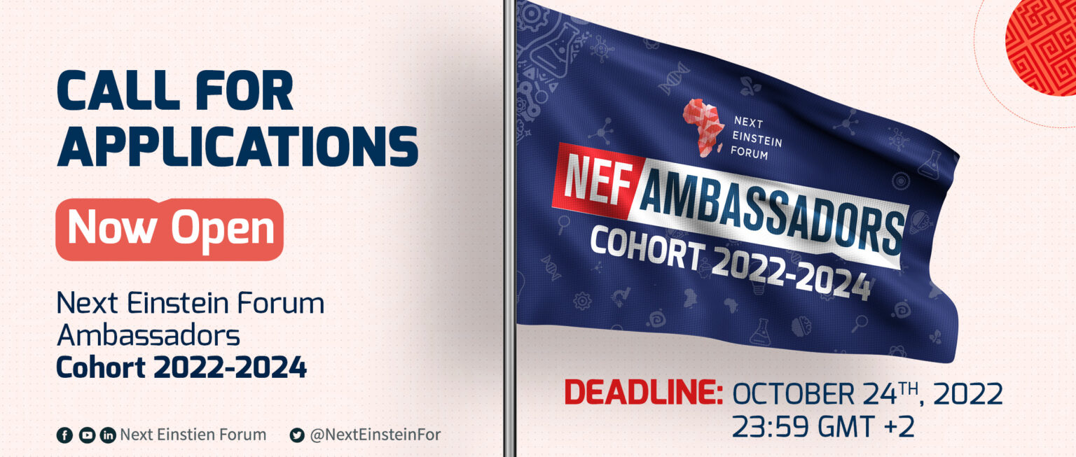 Call for applications for Next Einstein Forum Ambassadors Programme (2022-2024 cohort)